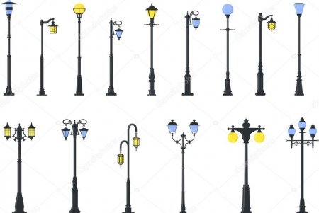 Разновидности уличных светильников